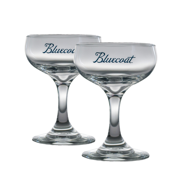 Pair of Bluecoat Coupe Glasses