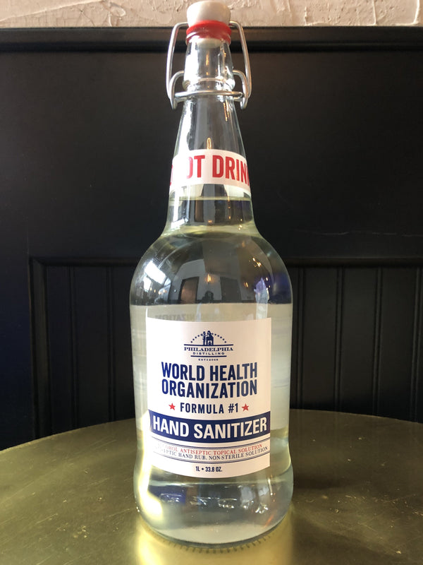 1L (33.8oz) Liquid Hand Sanitizer - Bluecoat Bottle Shop by Philadelphia Distilling