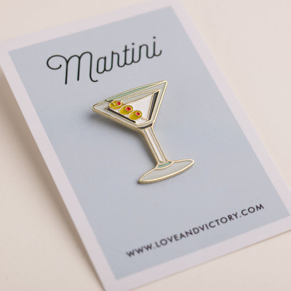 Martini Pin - Bluecoat Bottle Shop by Philadelphia Distilling